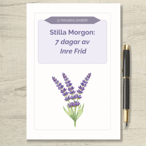 Stilla morgon – 7 dagar av inre frid